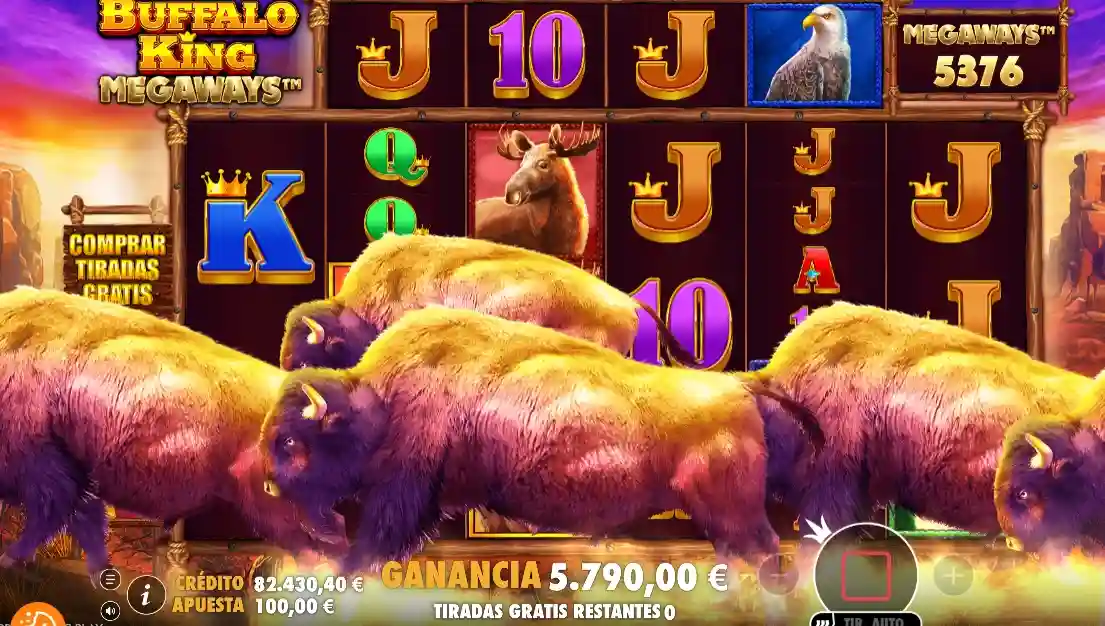 ¿Dónde jugar Buffalo King Megaways con dinero real?