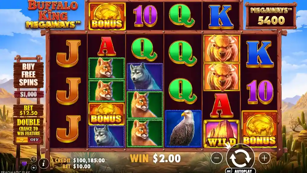 Cómo Se Siente el Demo de Buffalo King Megaways
